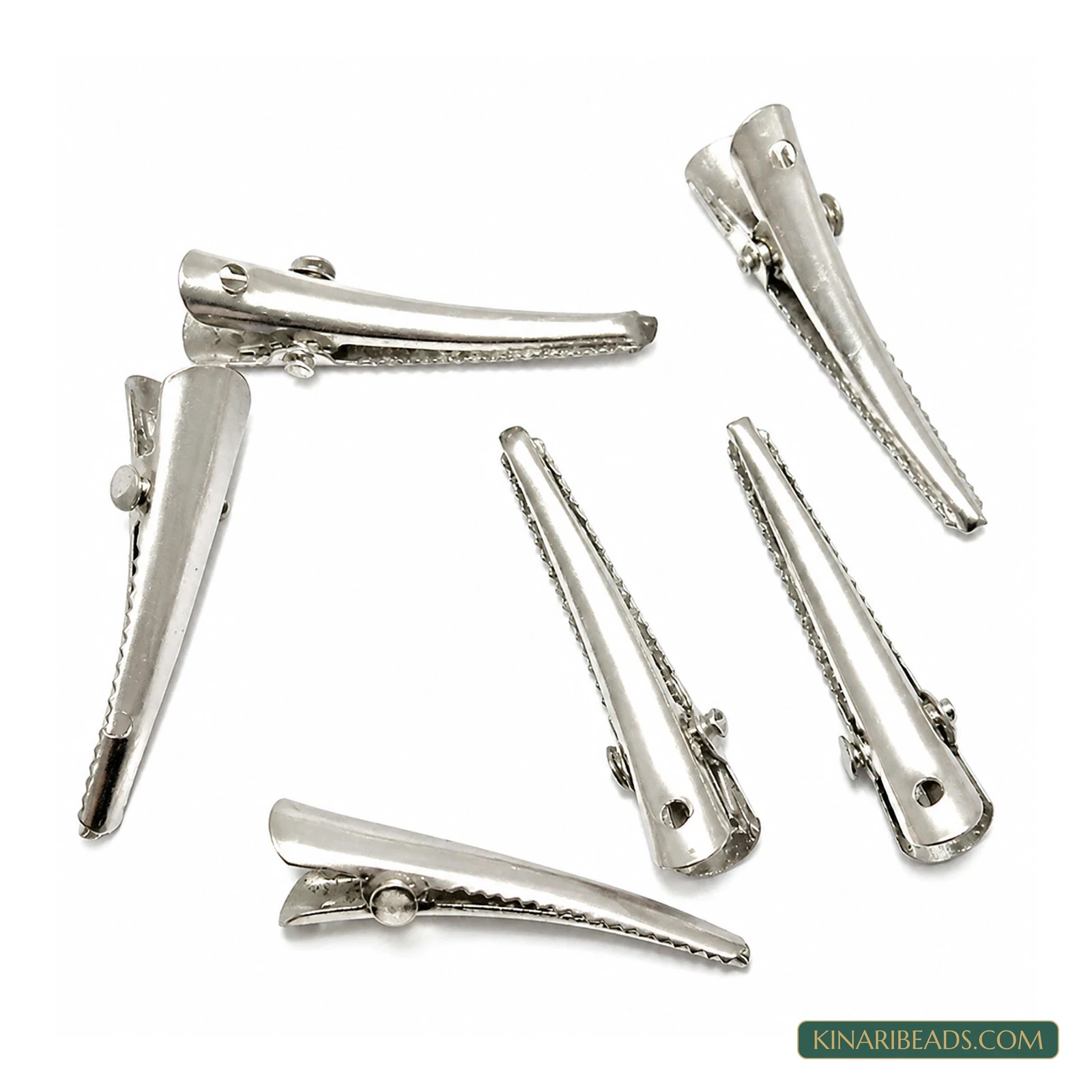 Metal Alligator Hair Clips – 1.25 or 2.25 Inch, 20 Pack