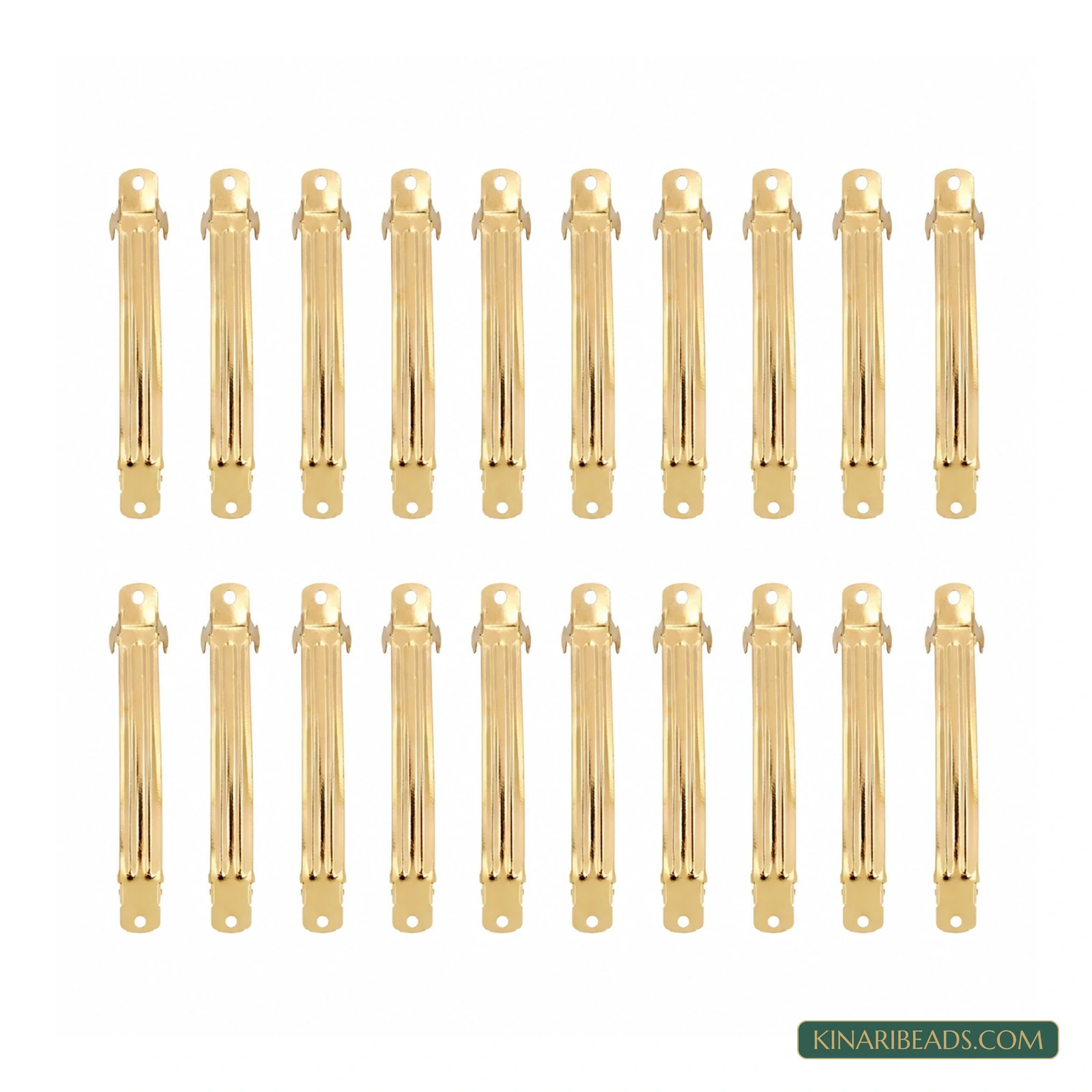 Metal Barrette Hair Clip Bases – 20 Pack product image