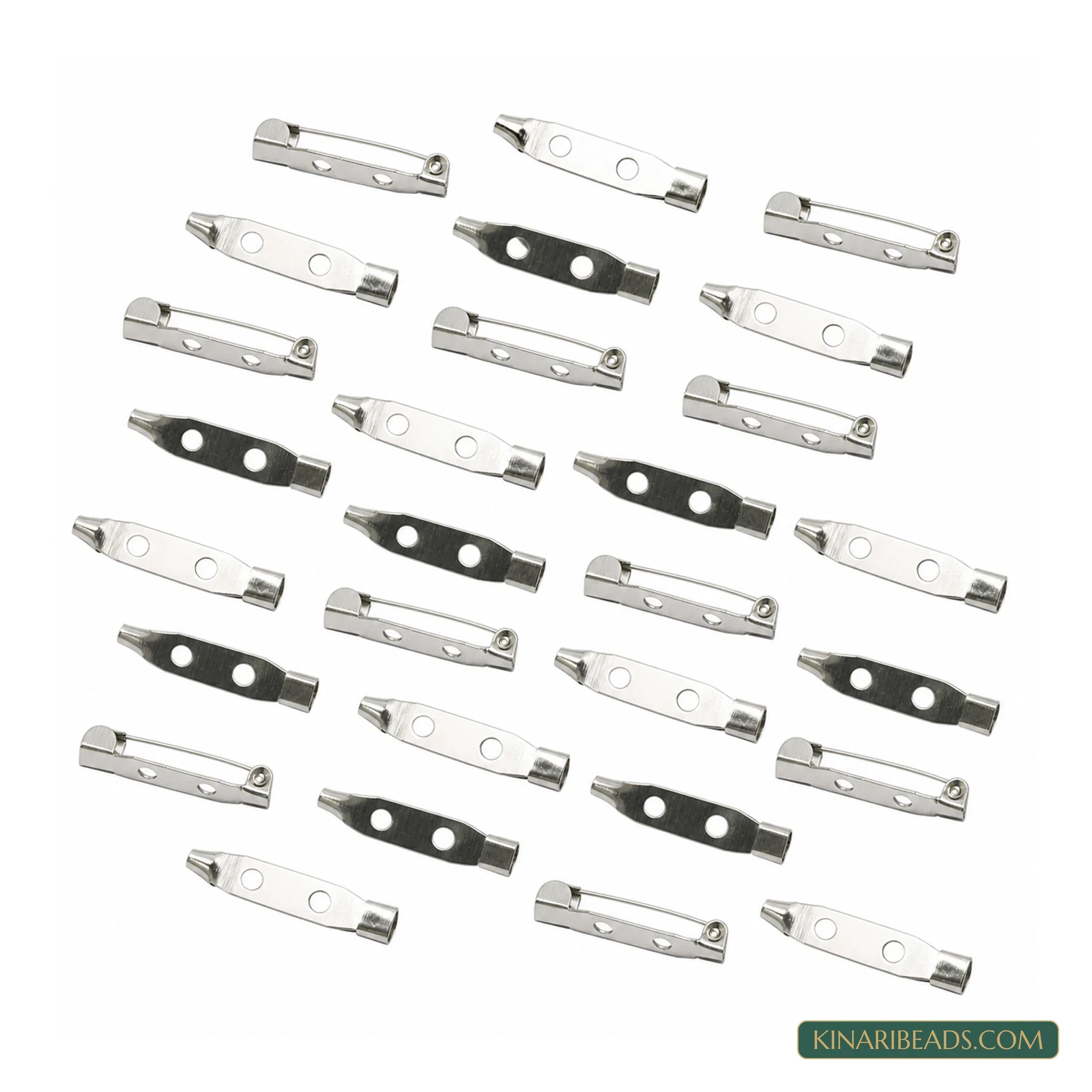 Metal Brooch Pin Backs – 40 Pack product image