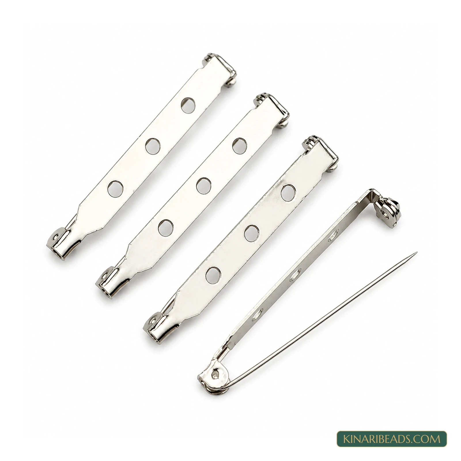 Metal Brooch Pin Backs – 40 Pack product image