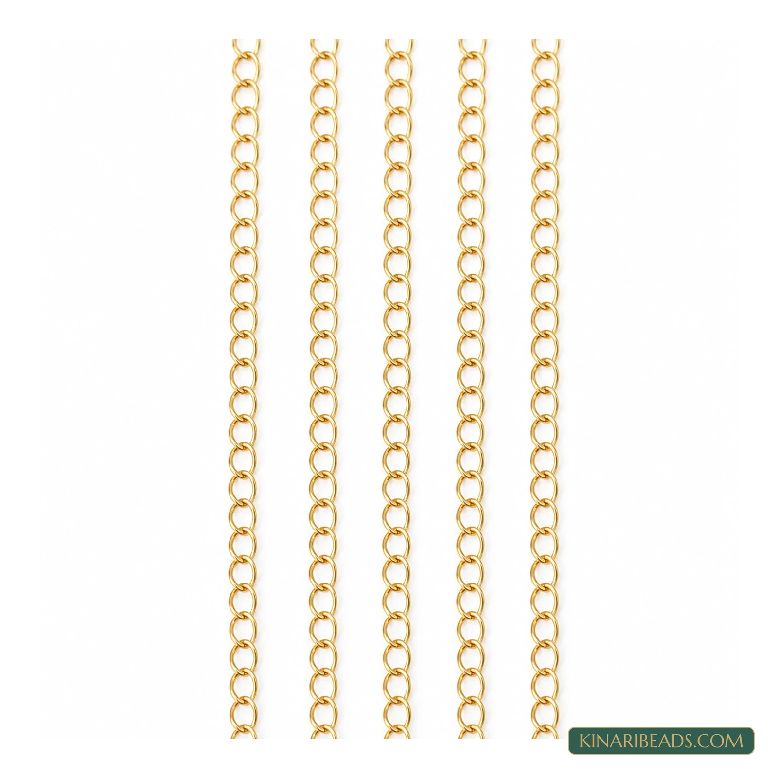 Metal Jewellery Chain – 4×3mm, 5m