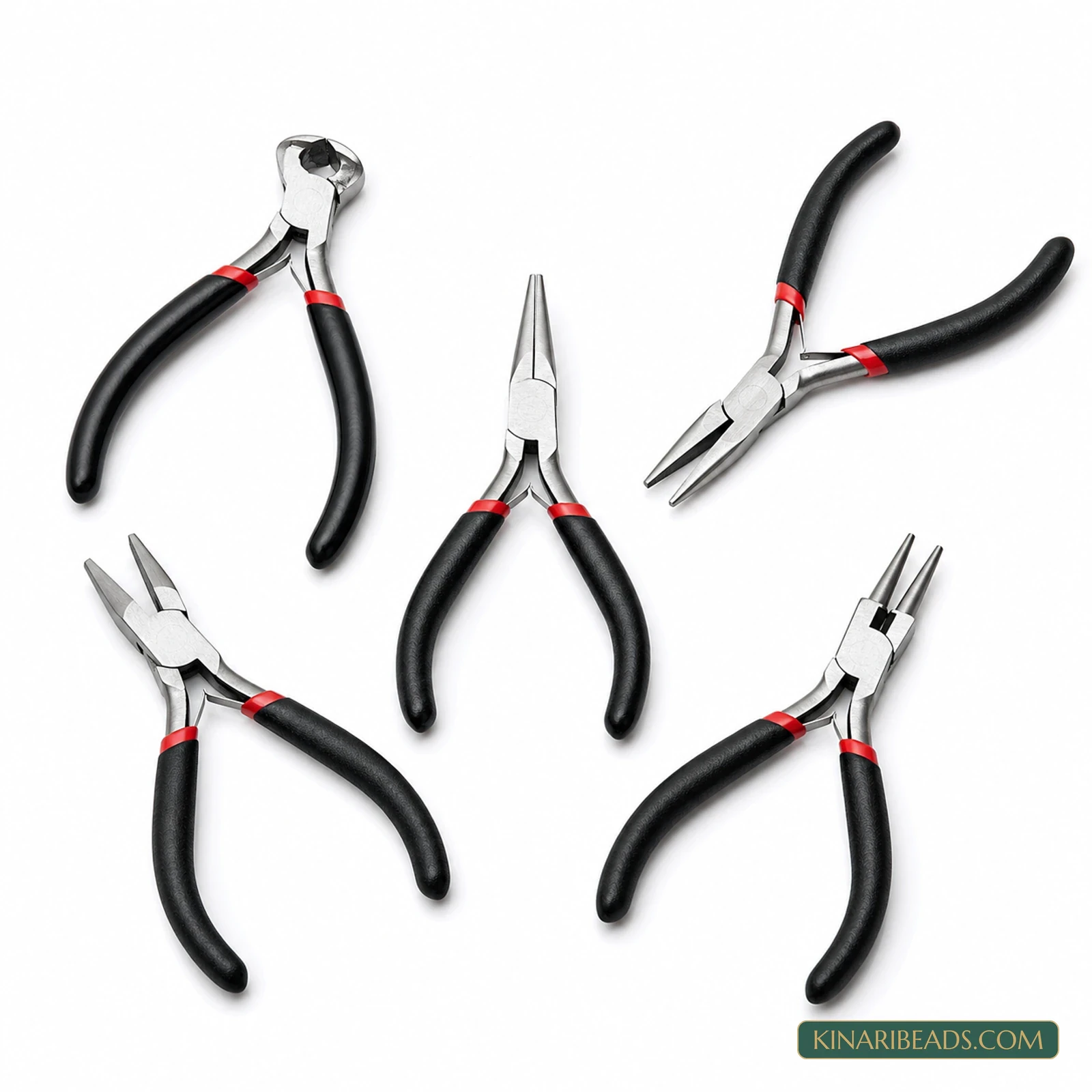 Mini Jewellery Pliers Set - 5 Pcs