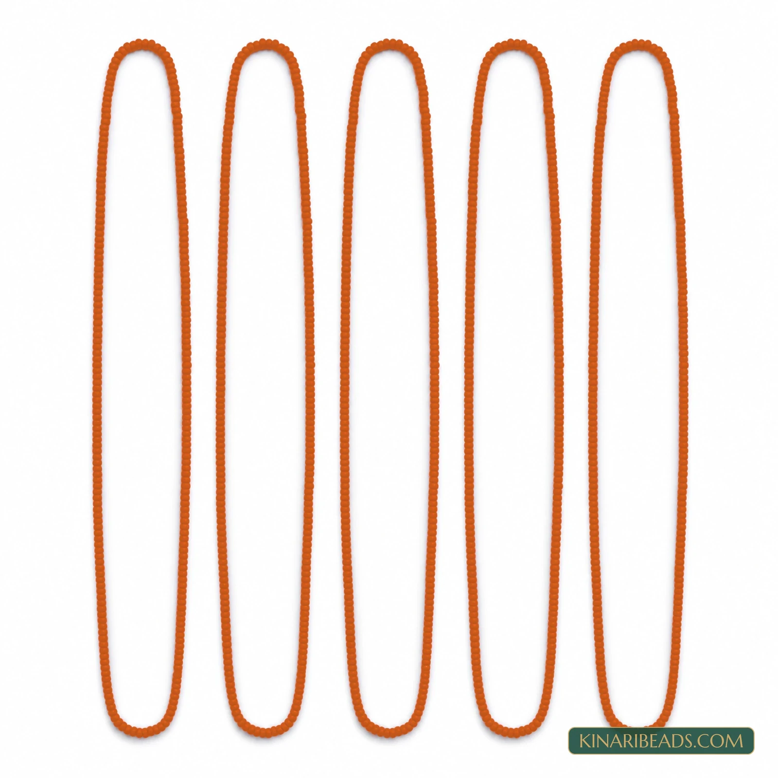 Pack of 5 Preciosa 11/0 Opaque Seed Bead Strings