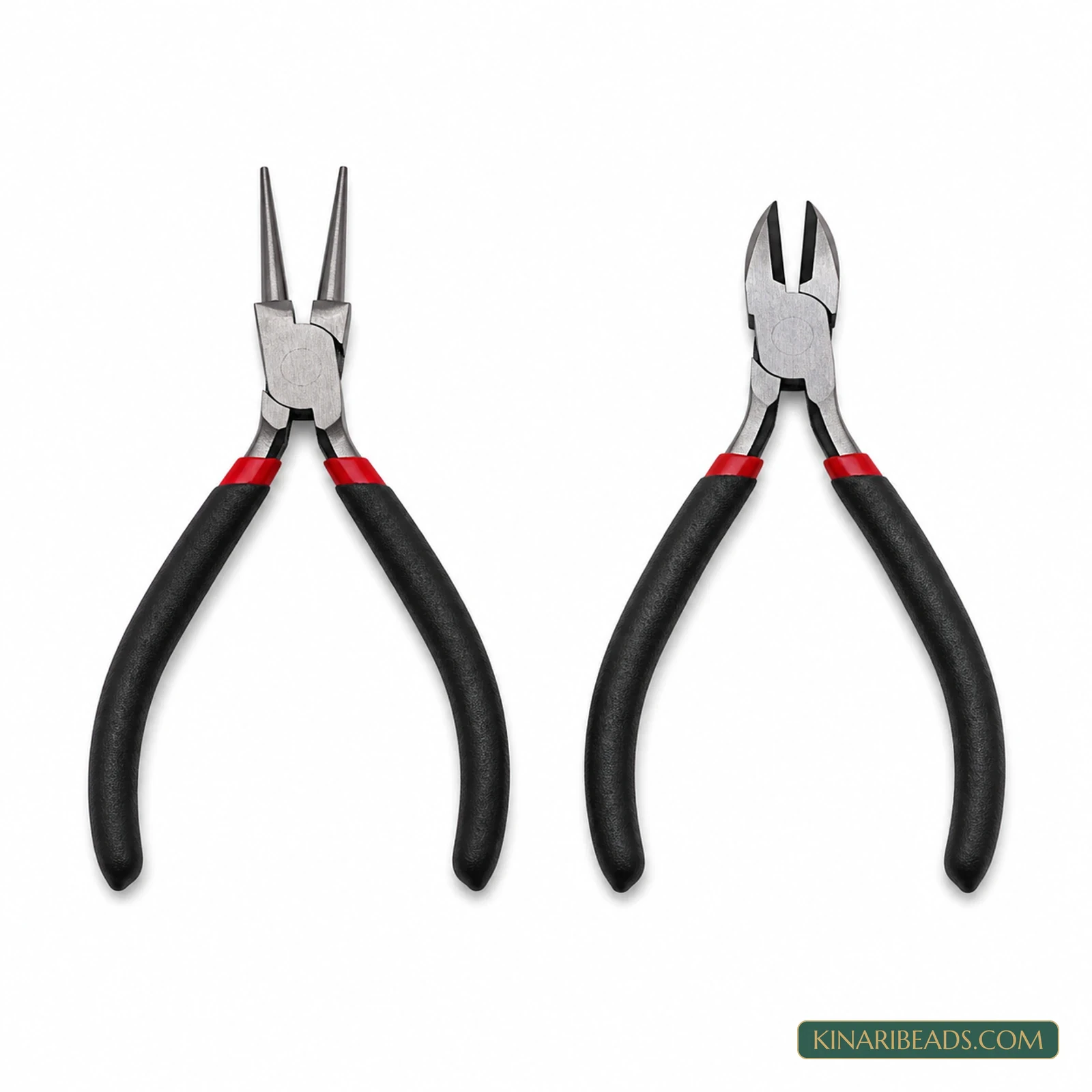 Round Nose & Side Cutter Jewellery Pliers Combo - 2 Pcs