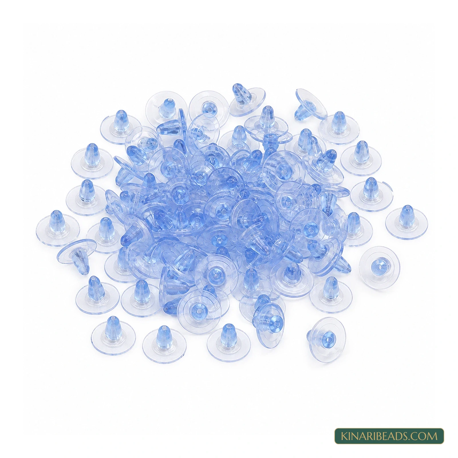 Rubber Earring Back Stoppers – 6mm, 200 Pack