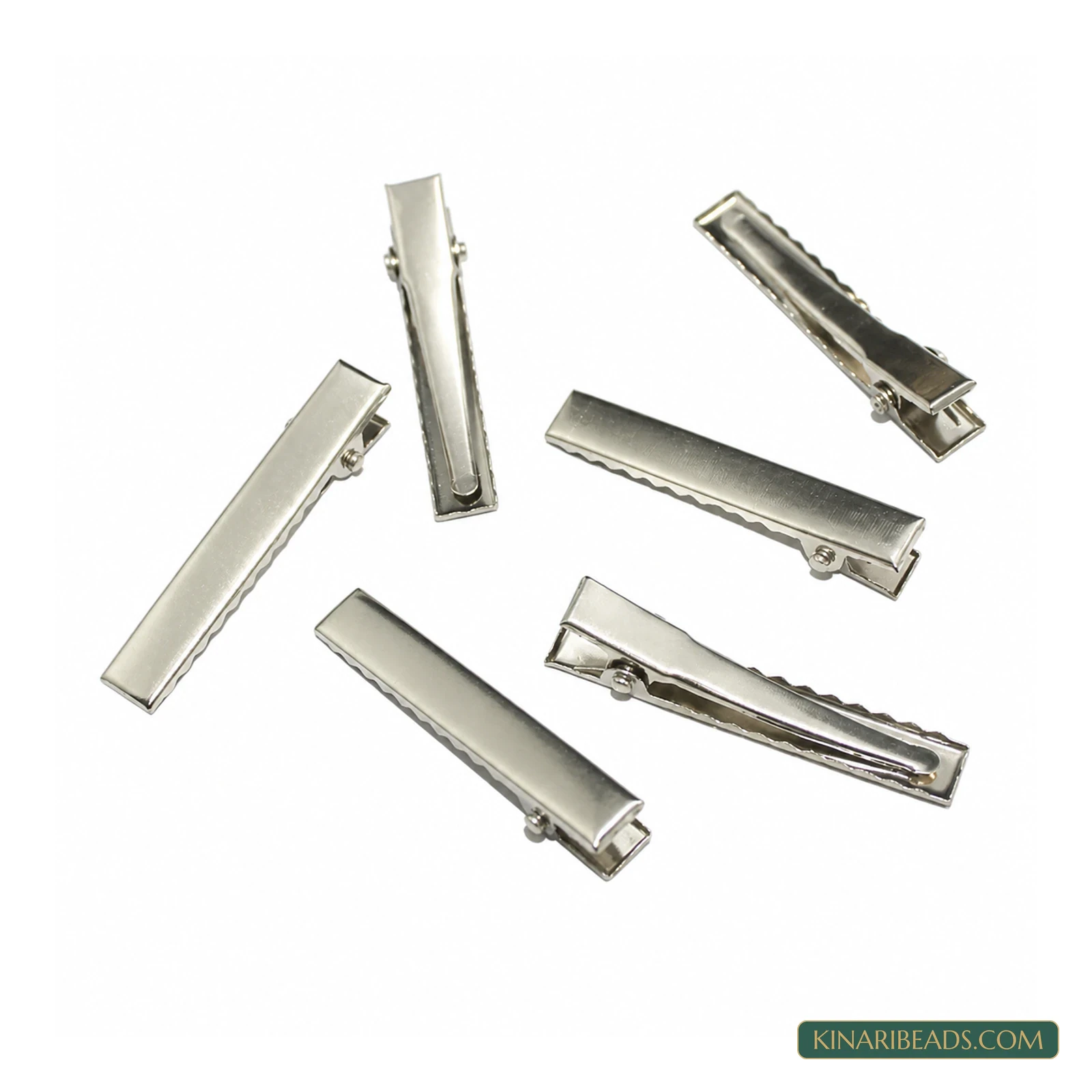 Small Metal Alligator Hair Clips – 20 Pack