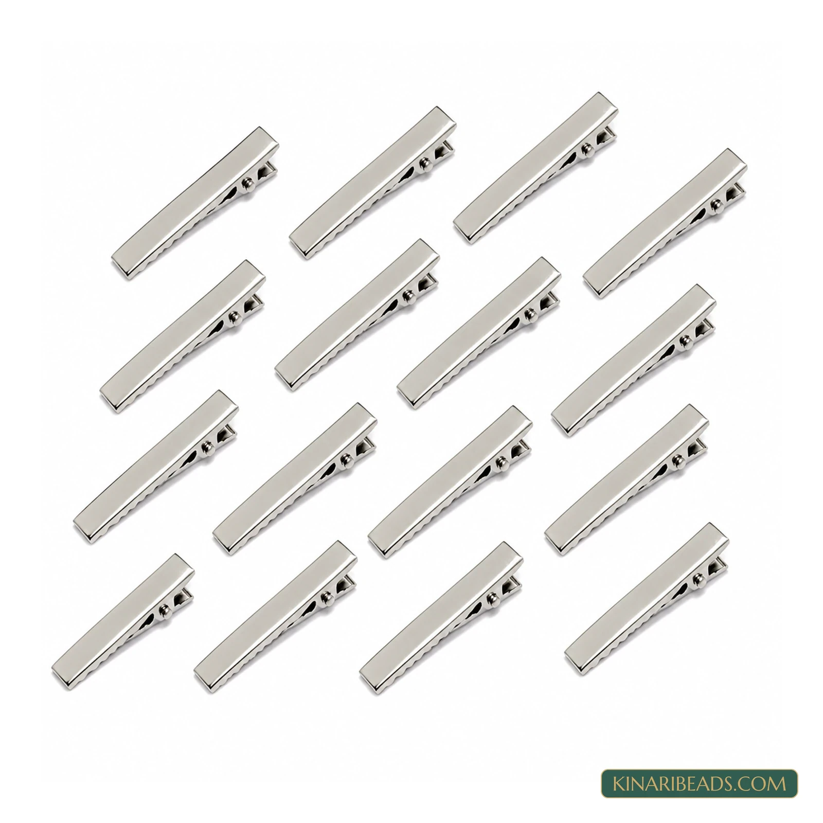 Small Metal Alligator Hair Clips – 20 Pack product image