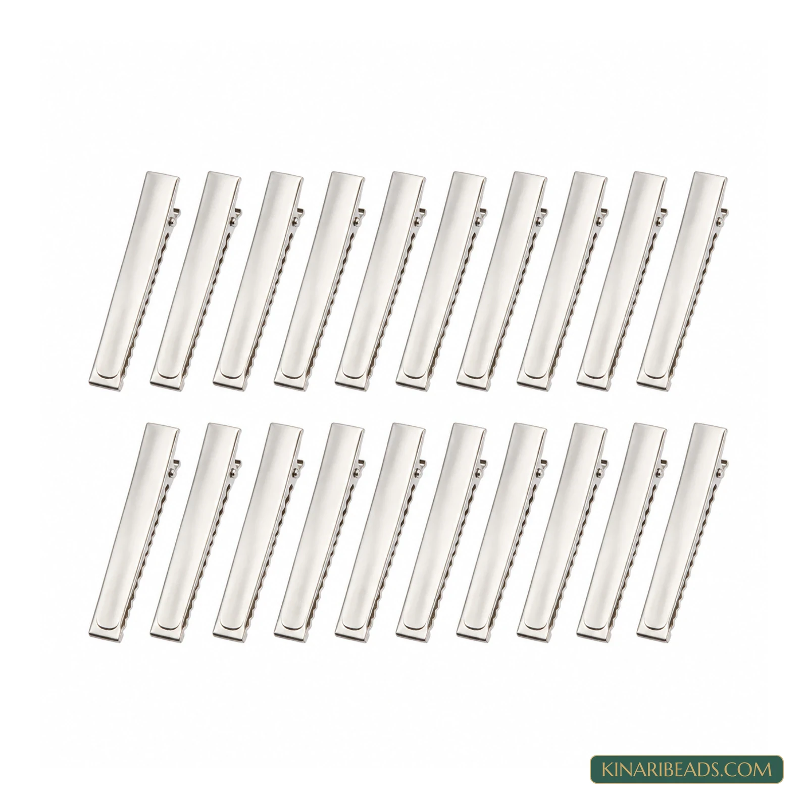 Small Metal Alligator Hair Clips – 20 Pack product image