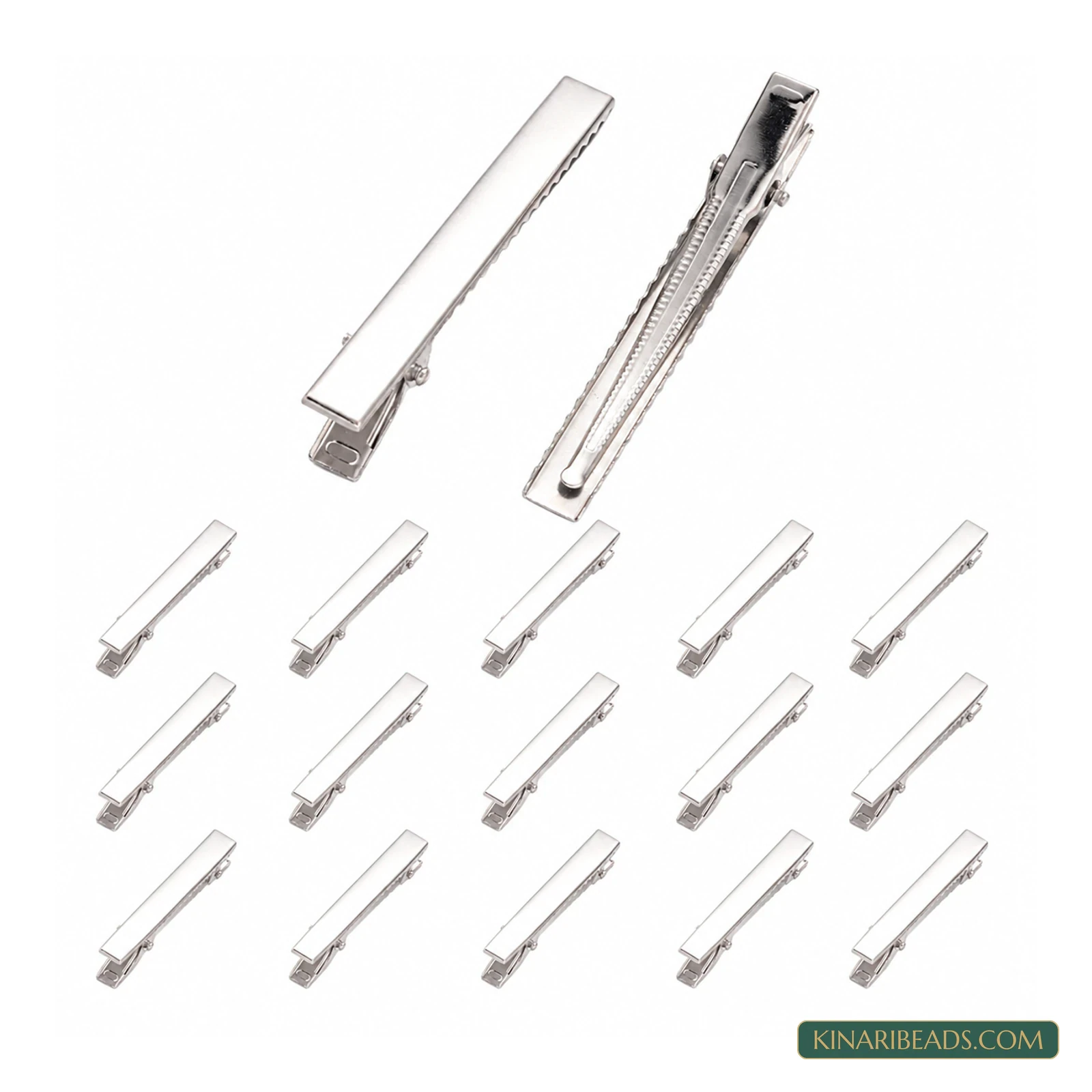 Small Metal Alligator Hair Clips – 20 Pack product image