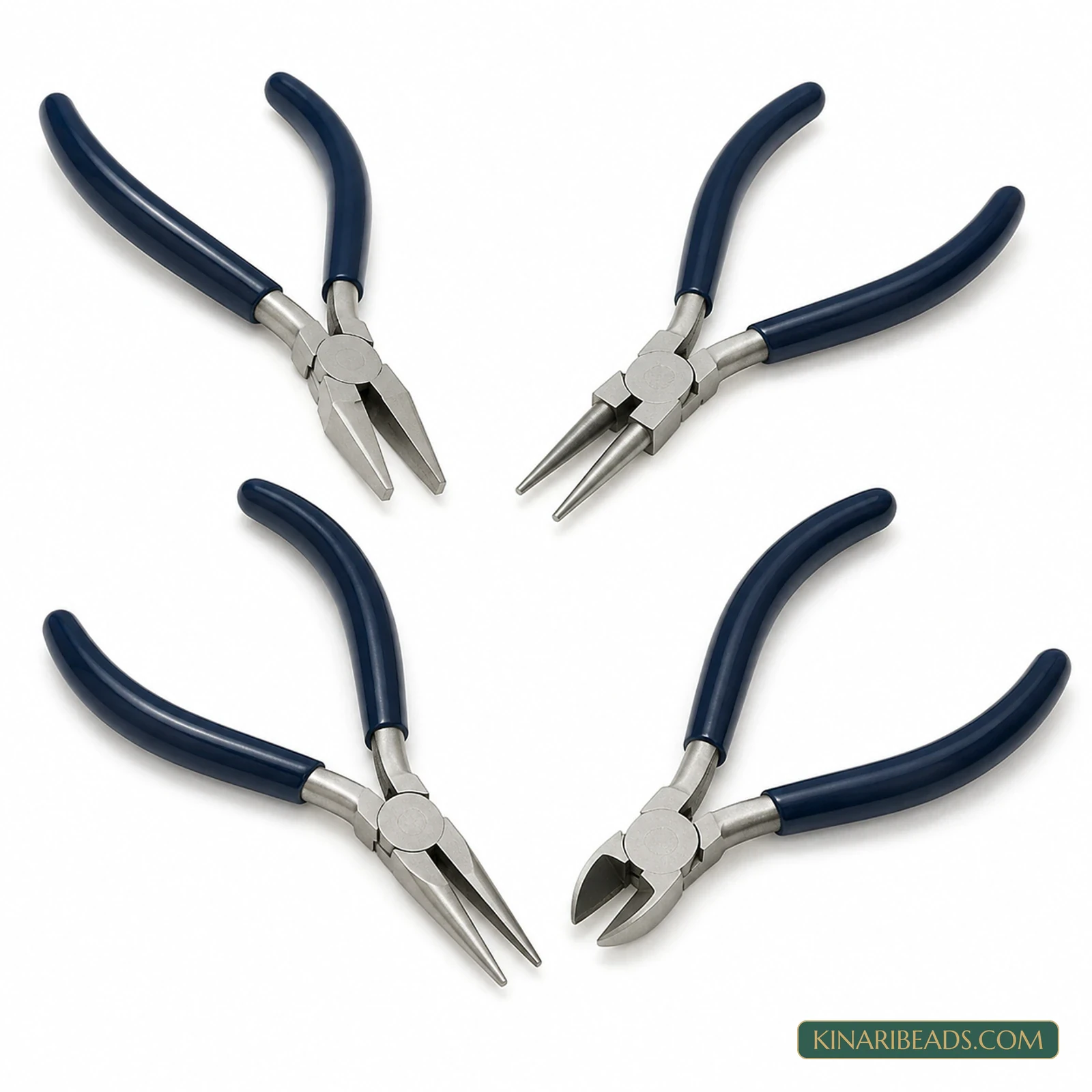 Steel Jewellery Pliers Tool Kit - 4 Pcs
