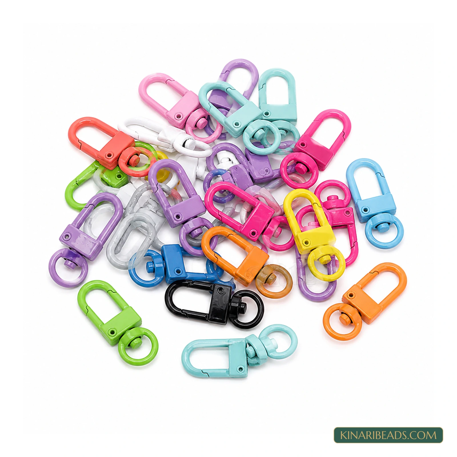 Swivel Snap Hooks Multi Color 32x12mm – 10 Pcs / 50 Pcs product image