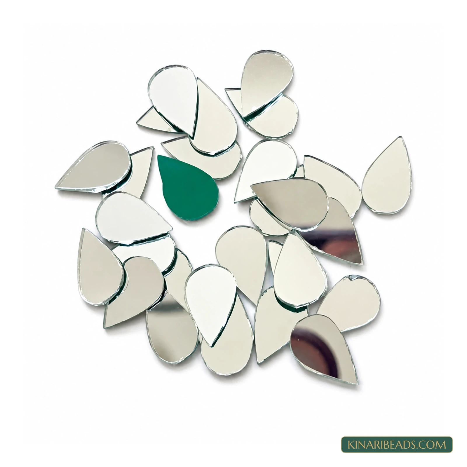 Teardrop Glass Craft Mirrors – 100g or 500g product image