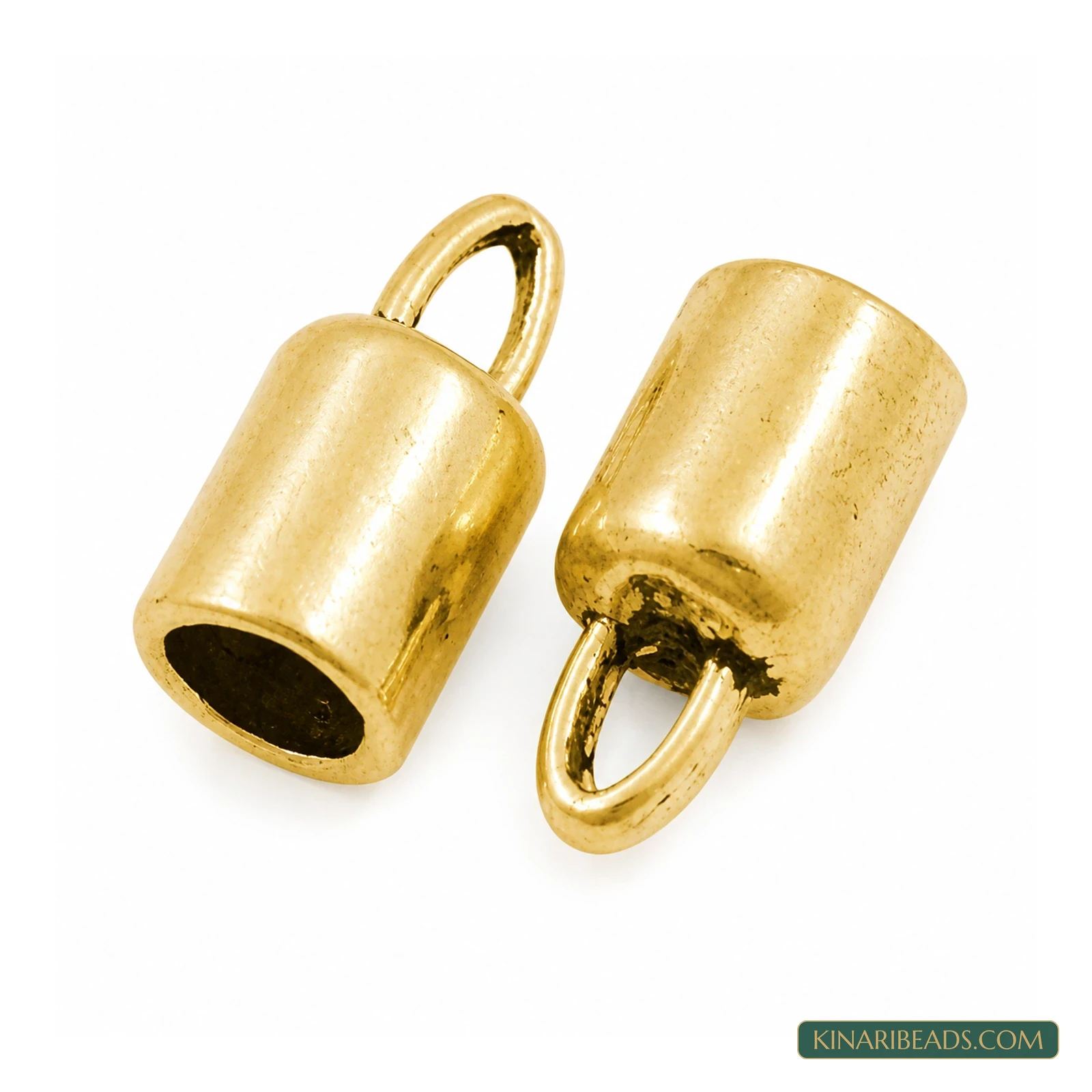 Tibetan-Style Glue-In Cord End Caps – 14×6mm product image