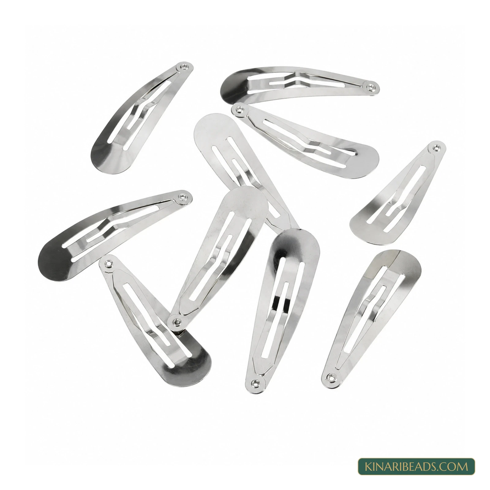 Tik-Tac Snap Hair Clips – 20 Pack
