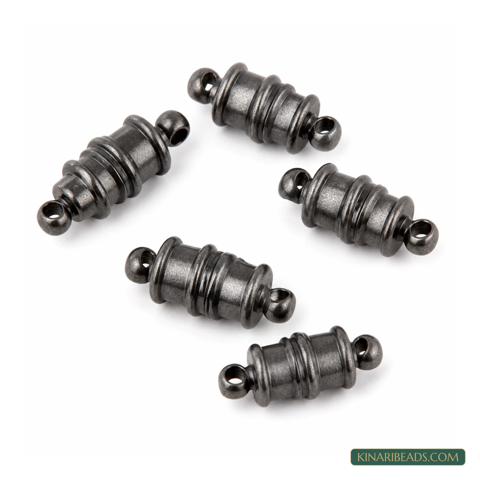 Tube Magnetic Jewellery Clasp Connectors 18x6mm – 5 Pcs