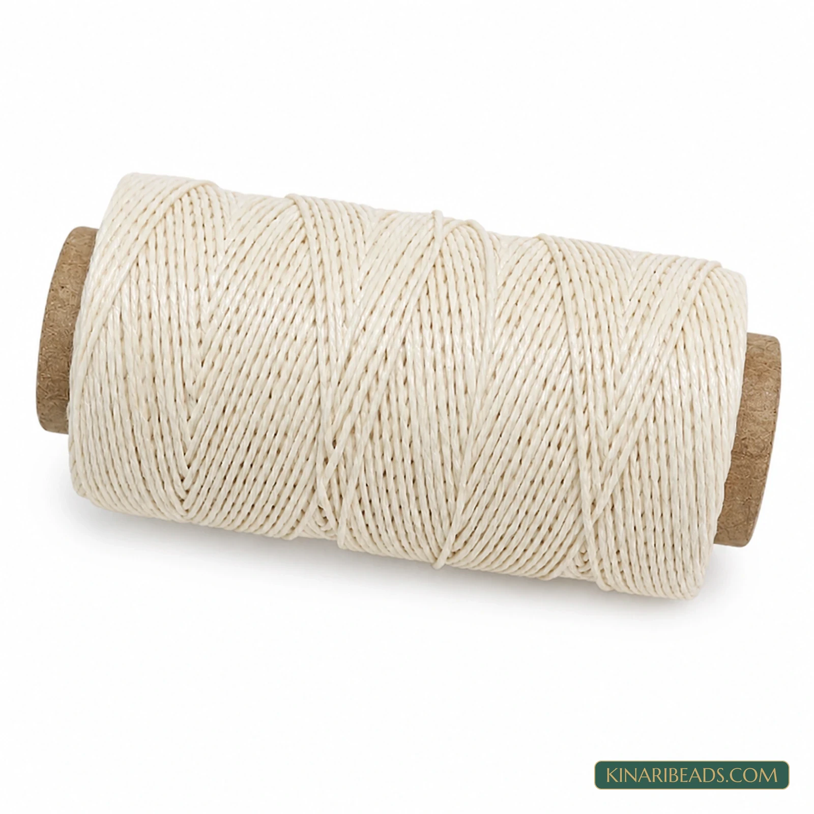 White Hemp Cord – 100m Spool
