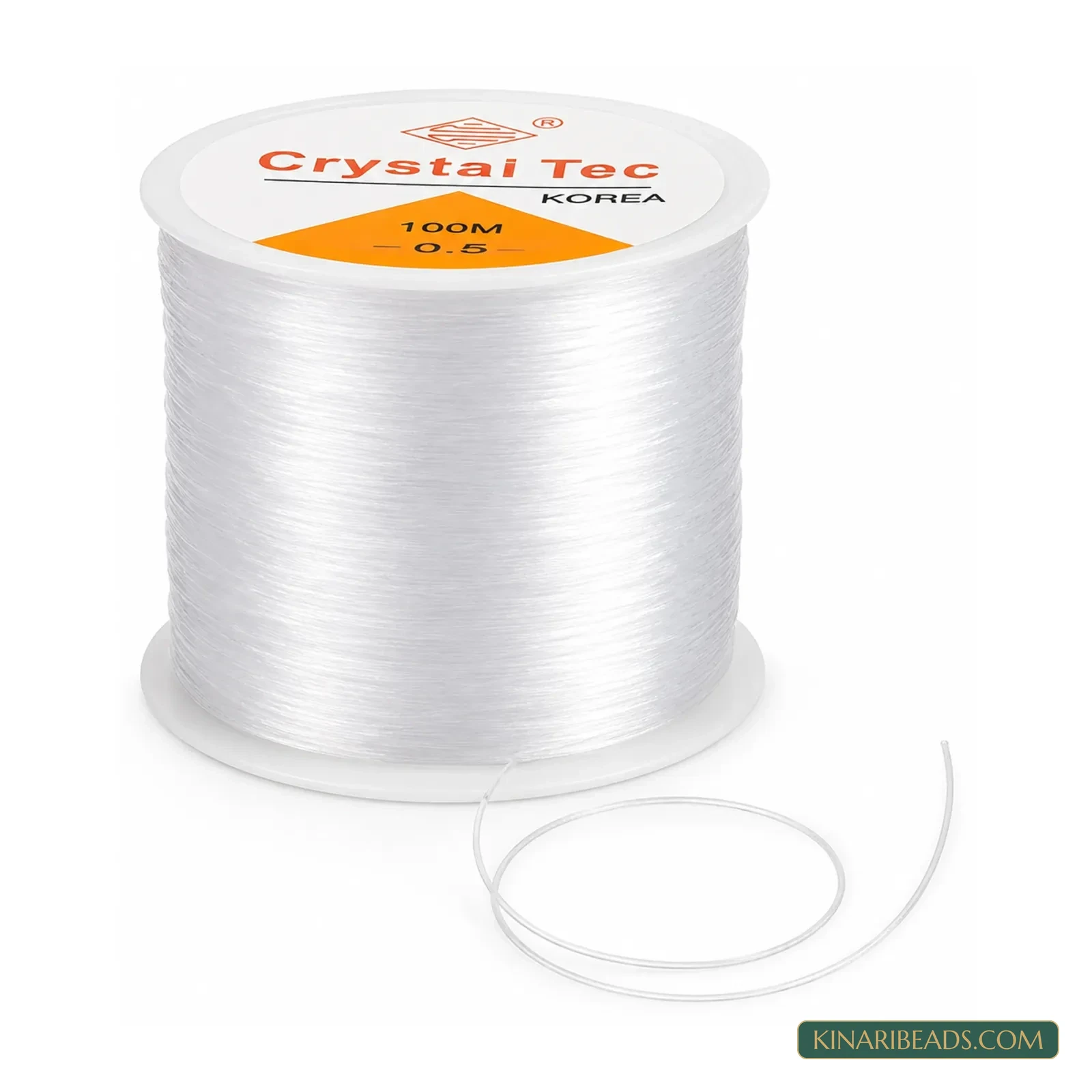 Wholesale 100m Clear Elastic Beading Cord Spool - 0.5mm to 1mm
