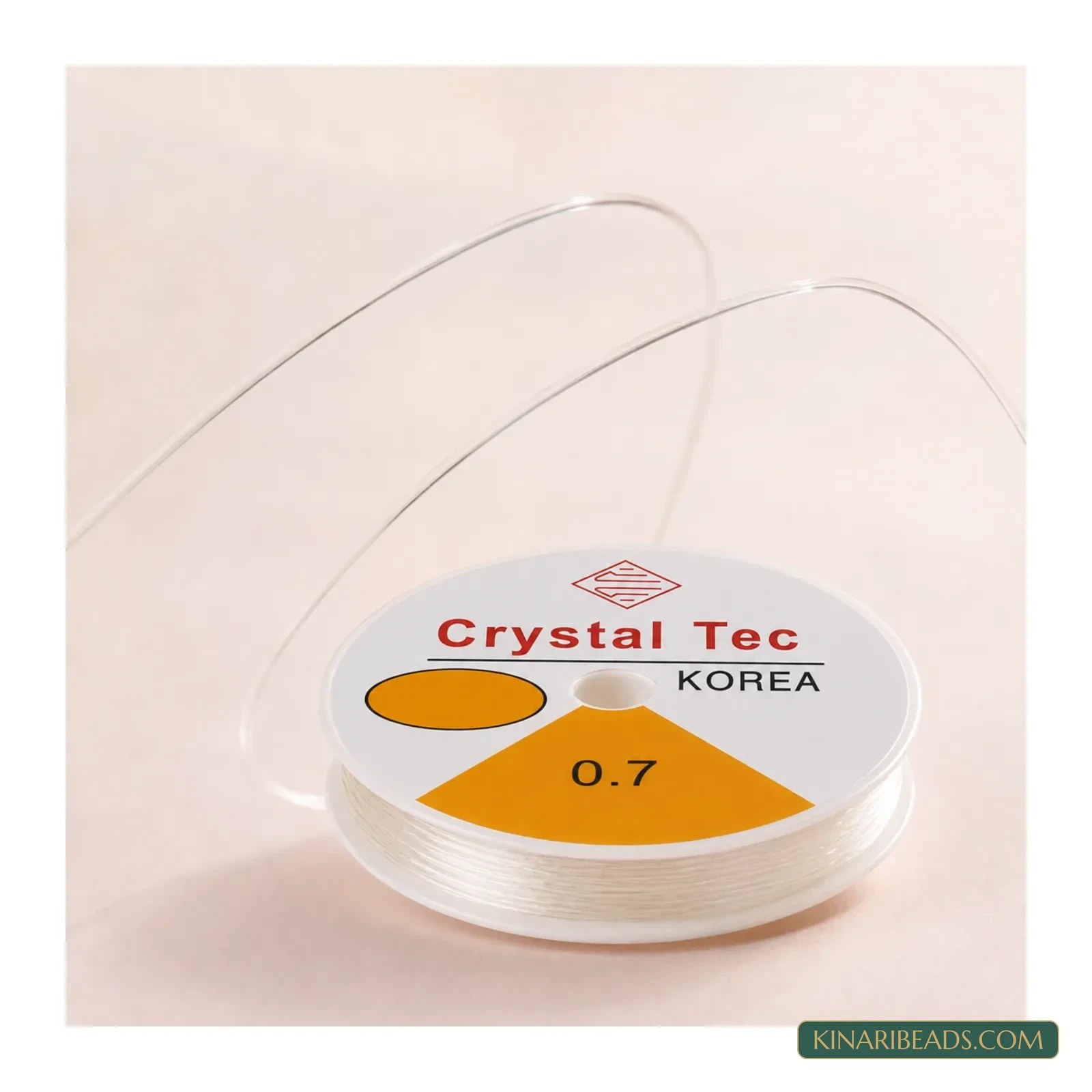 Wholesale Clear Elastic Cord 10m Spools - Pack of 10 | 0.7mm to 1mm product image